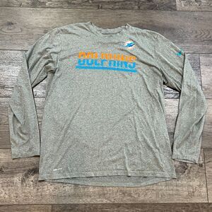Player Worn Nike On Field Dri-Fit Long Sleeve Shirt Miami Dolphins #59 Shirt XL